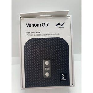 Venom Go Pad Refill Pack By Hyperice - 3 Reusable Pads With HyperHeat Technology